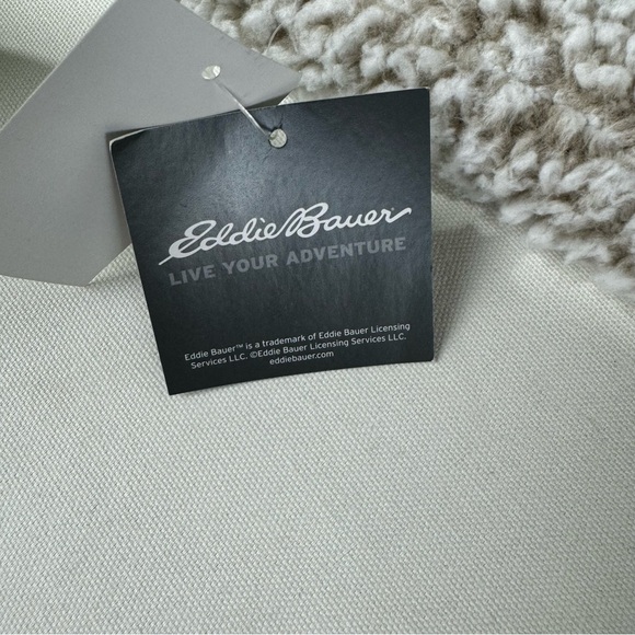 Eddie Bauer Fireside Plush Ultra Soft Hooded Open front cardigan women’s small - Picture 16 of 16